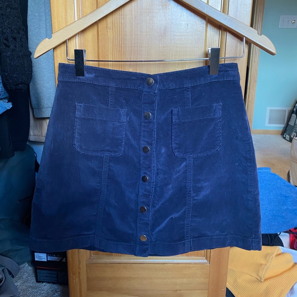 Urban Outfitters Velvet Skirt